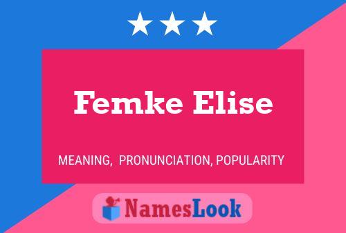 Femke Elise பெயர் போஸ்டர்