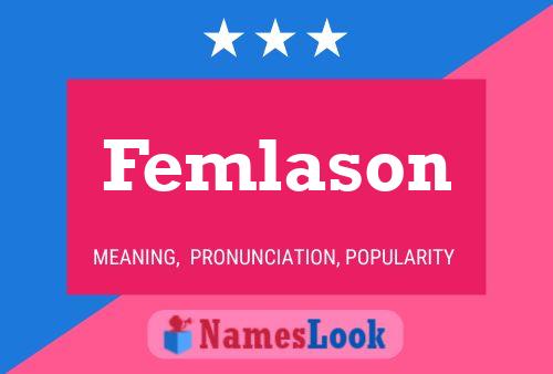 Femlason பெயர் போஸ்டர்