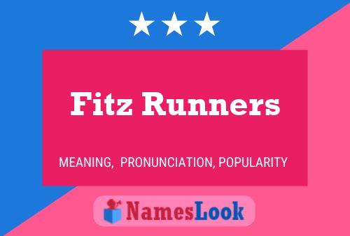 Fitz Runners பெயர் போஸ்டர்