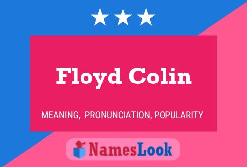 Floyd Colin பெயர் போஸ்டர்