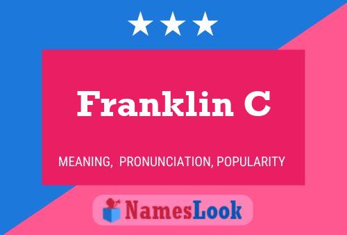 Franklin C பெயர் போஸ்டர்