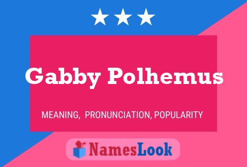 Gabby Polhemus பெயர் போஸ்டர்