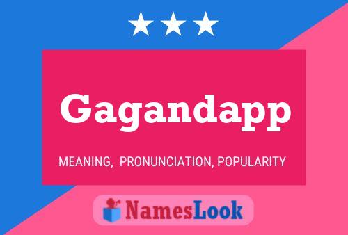 Gagandapp பெயர் போஸ்டர்