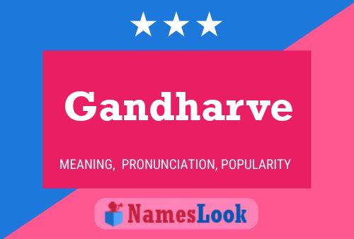 Gandharve பெயர் போஸ்டர்