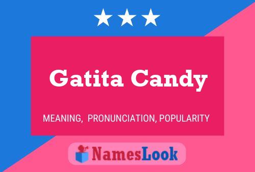 Gatita Candy பெயர் போஸ்டர்