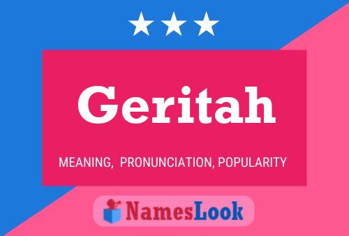 Geritah பெயர் போஸ்டர்