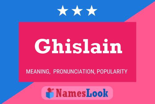 Ghislain பெயர் போஸ்டர்