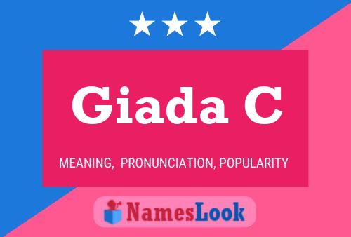 Giada C பெயர் போஸ்டர்