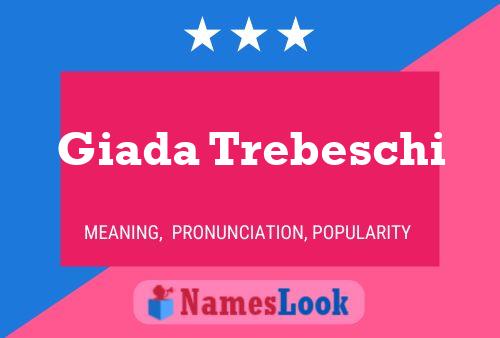 Giada Trebeschi பெயர் போஸ்டர்