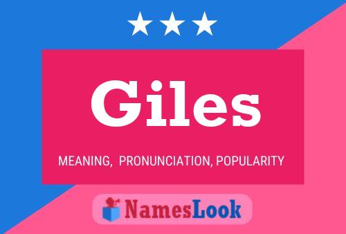 Giles பெயர் போஸ்டர்