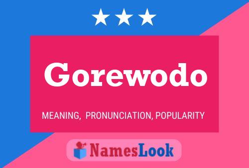 Gorewodo பெயர் போஸ்டர்