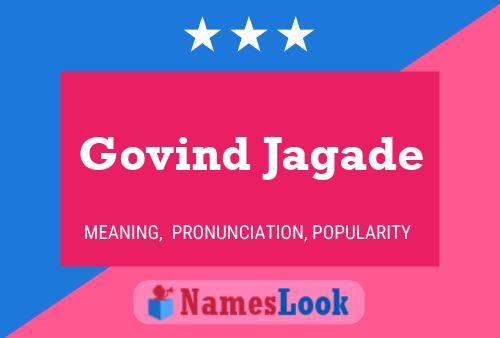 Govind Jagade பெயர் போஸ்டர்