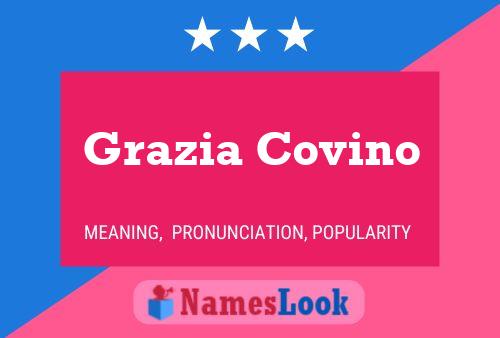 Grazia Covino பெயர் போஸ்டர்