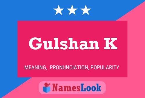 Gulshan K பெயர் போஸ்டர்