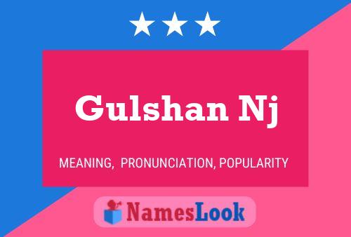 Gulshan Nj பெயர் போஸ்டர்