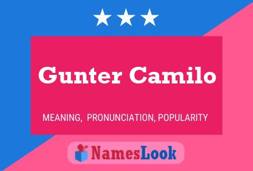 Gunter Camilo பெயர் போஸ்டர்