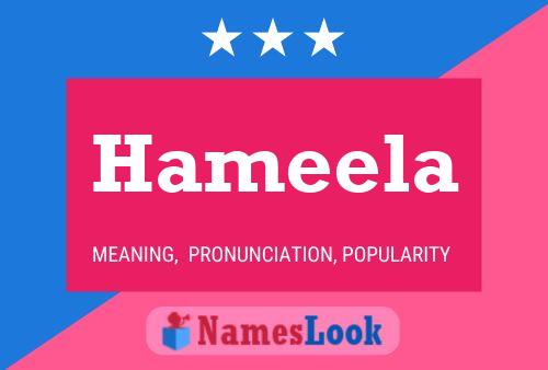 Hameela பெயர் போஸ்டர்