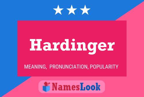 Hardinger பெயர் போஸ்டர்