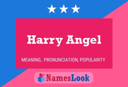 Harry Angel பெயர் போஸ்டர்