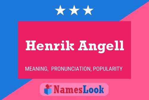 Henrik Angell பெயர் போஸ்டர்