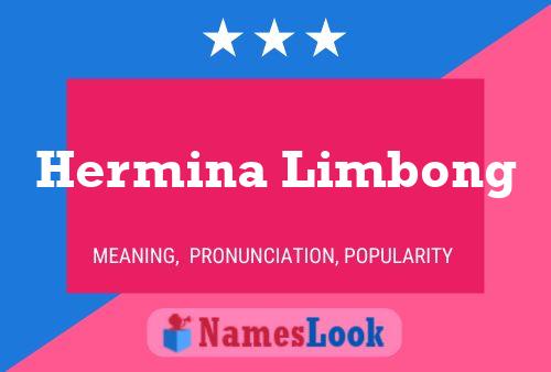 Hermina Limbong பெயர் போஸ்டர்