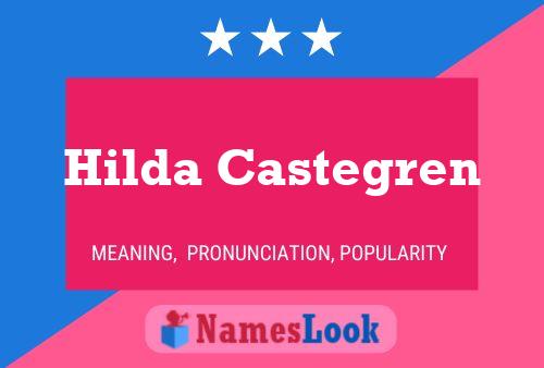 Hilda Castegren பெயர் போஸ்டர்