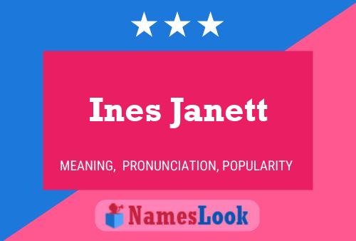 Ines Janett பெயர் போஸ்டர்