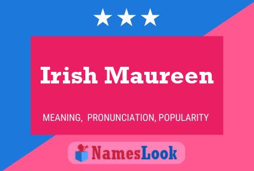 Irish Maureen பெயர் போஸ்டர்