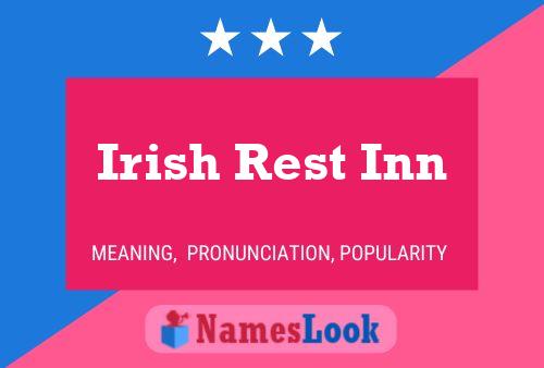 Irish Rest Inn பெயர் போஸ்டர்