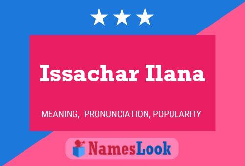 Issachar Ilana பெயர் போஸ்டர்