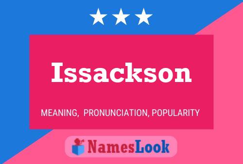 Issackson பெயர் போஸ்டர்