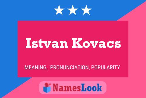 Istvan Kovacs பெயர் போஸ்டர்