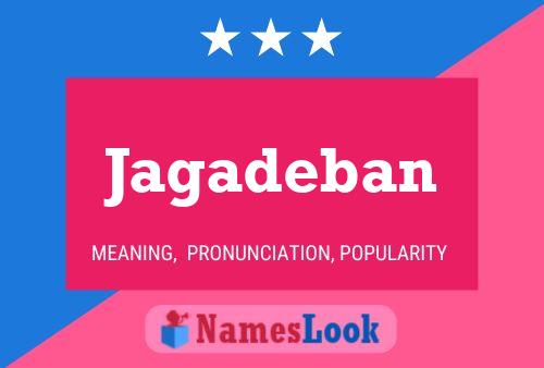 Jagadeban பெயர் போஸ்டர்