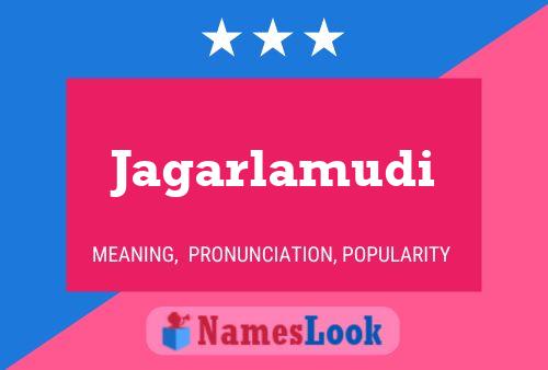 Jagarlamudi பெயர் போஸ்டர்