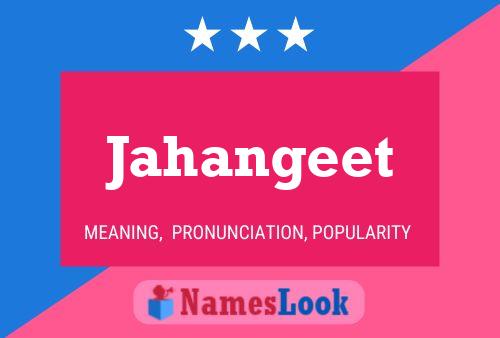 Jahangeet பெயர் போஸ்டர்