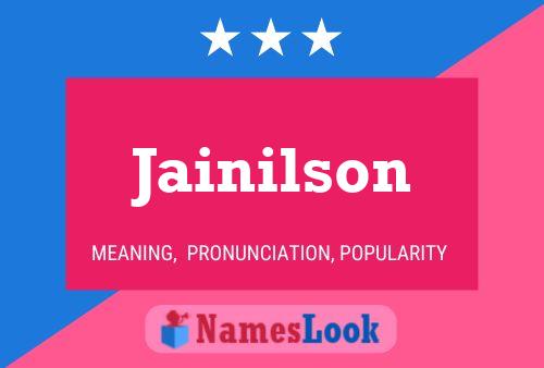 Jainilson பெயர் போஸ்டர்