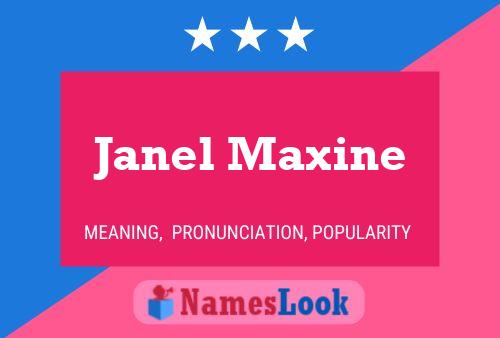 Janel Maxine பெயர் போஸ்டர்