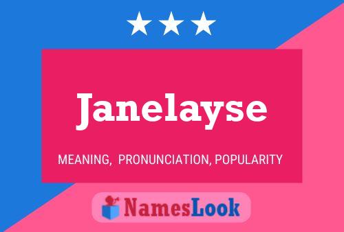 Janelayse பெயர் போஸ்டர்