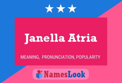 Janella Atria பெயர் போஸ்டர்