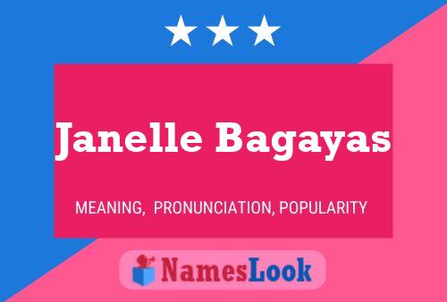 Janelle Bagayas பெயர் போஸ்டர்