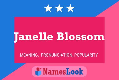 Janelle Blossom பெயர் போஸ்டர்