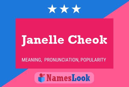 Janelle Cheok பெயர் போஸ்டர்