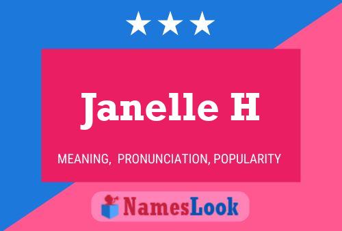 Janelle H பெயர் போஸ்டர்