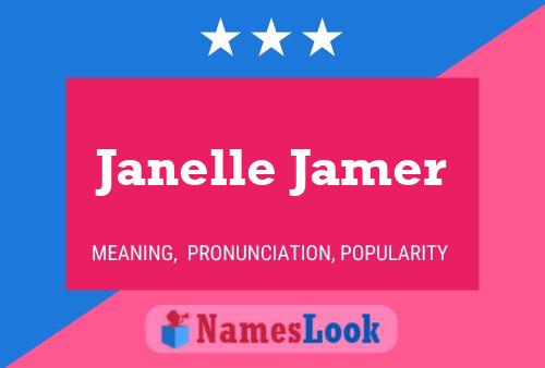 Janelle Jamer பெயர் போஸ்டர்