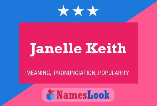 Janelle Keith பெயர் போஸ்டர்