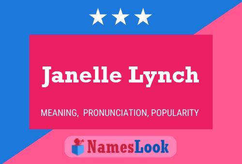 Janelle Lynch பெயர் போஸ்டர்