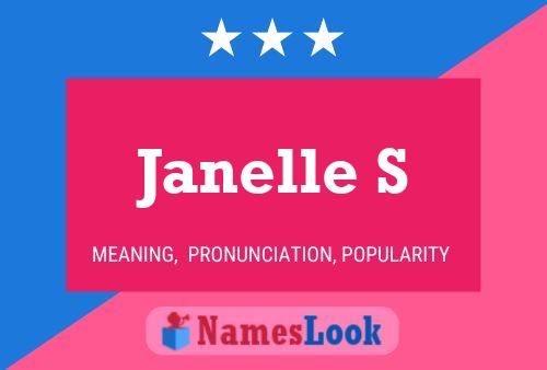 Janelle S பெயர் போஸ்டர்