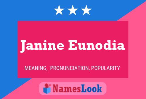 Janine Eunodia பெயர் போஸ்டர்