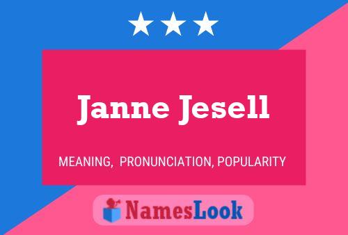 Janne Jesell பெயர் போஸ்டர்