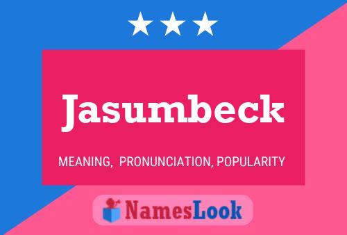 Jasumbeck பெயர் போஸ்டர்